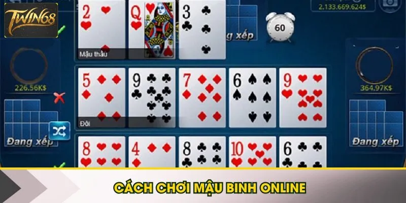 Toàn tập về luật chơi Mậu Binh online Twin68 cho người mới